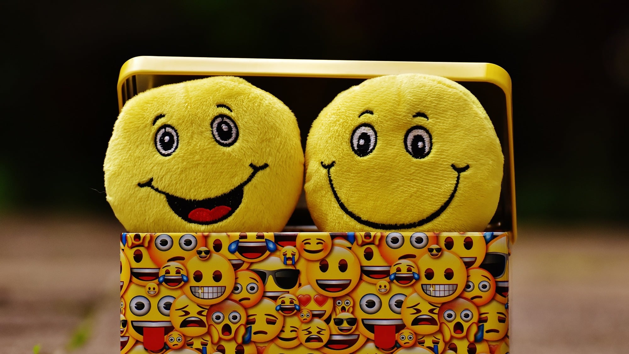 smiley represent the power of optimism during recovery-