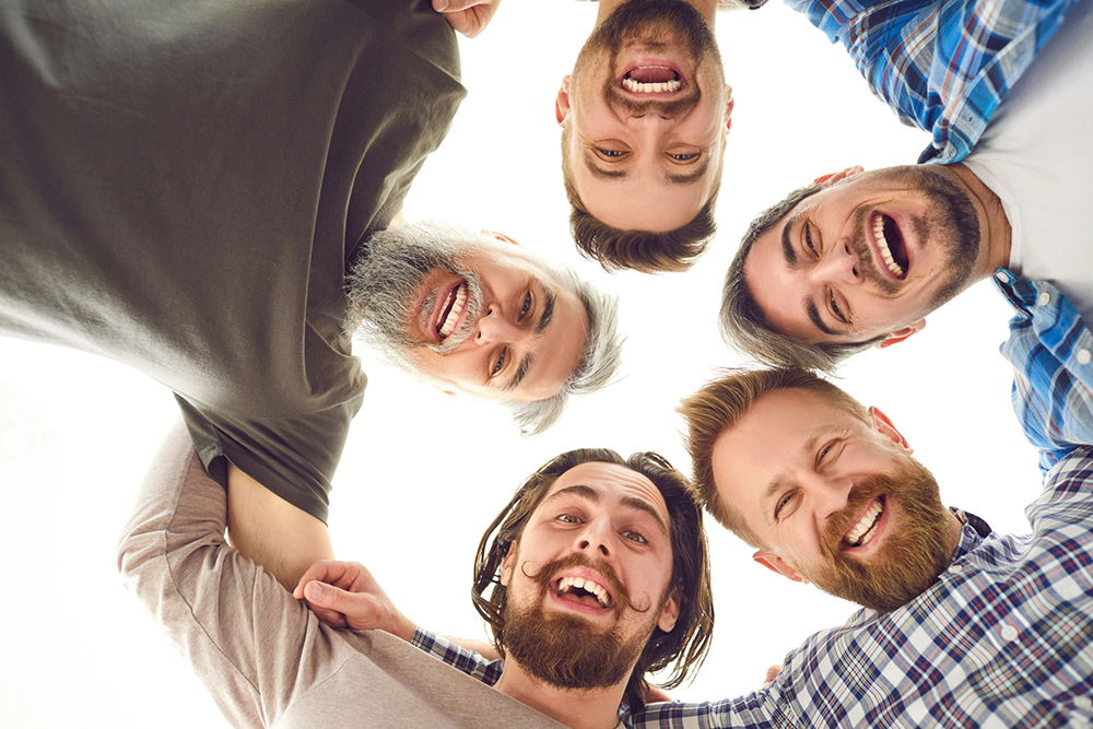People enjoying life after healing from depression and addiction at 449 Recovery.