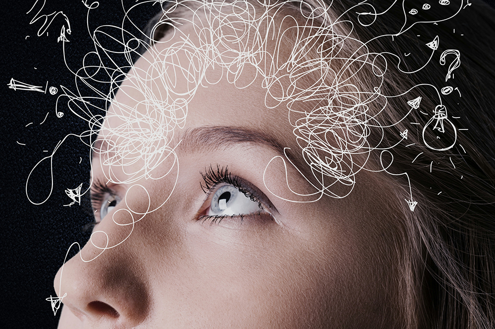 abstract illustration representing emotional instability and mood shifts associated with borderline personality disorder.