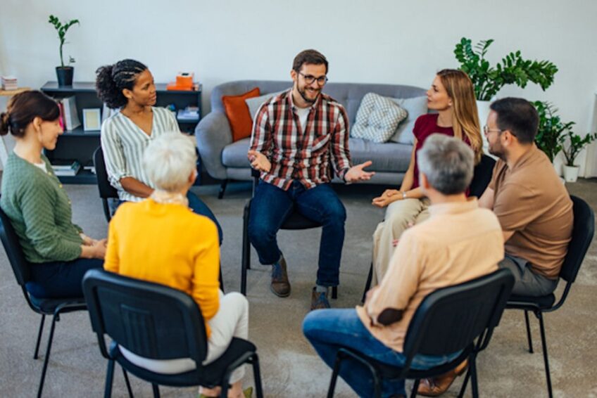 group session for addiction treatment in orange county